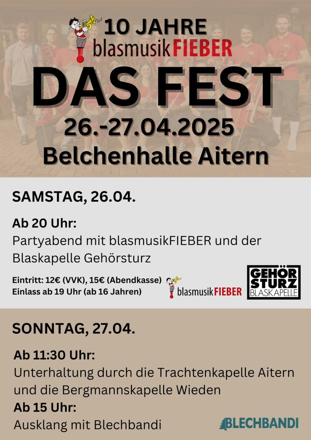 Flyer Wochenende